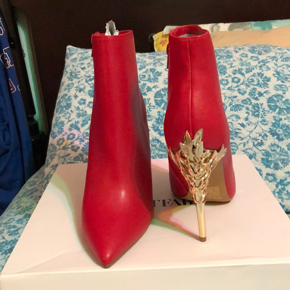Red booties